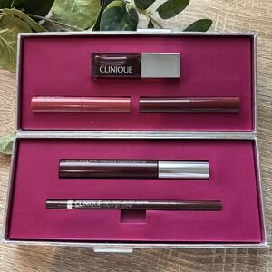 NIB - Clinique Black Honey Makeup Vault Gift Set